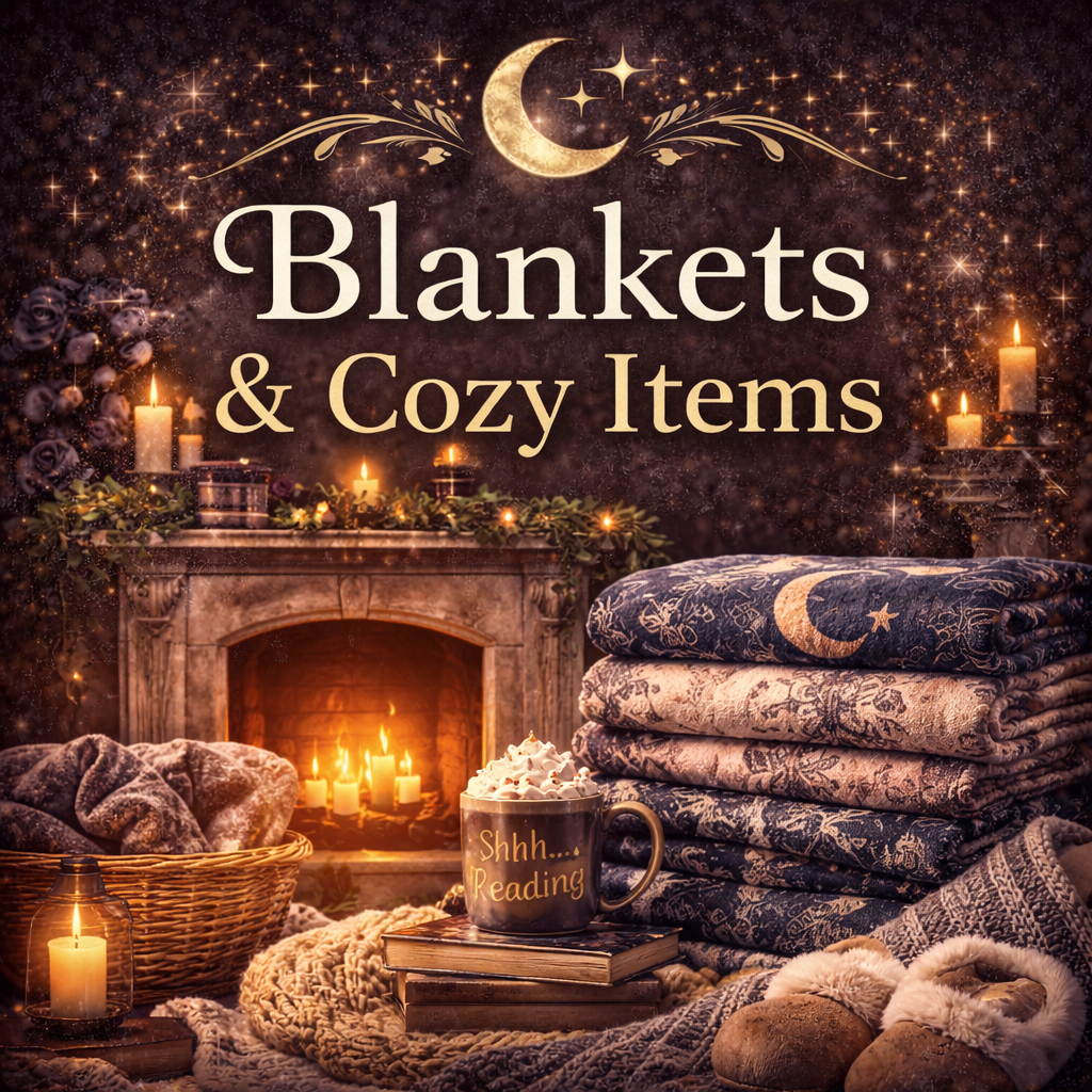 Blankets and cozy items