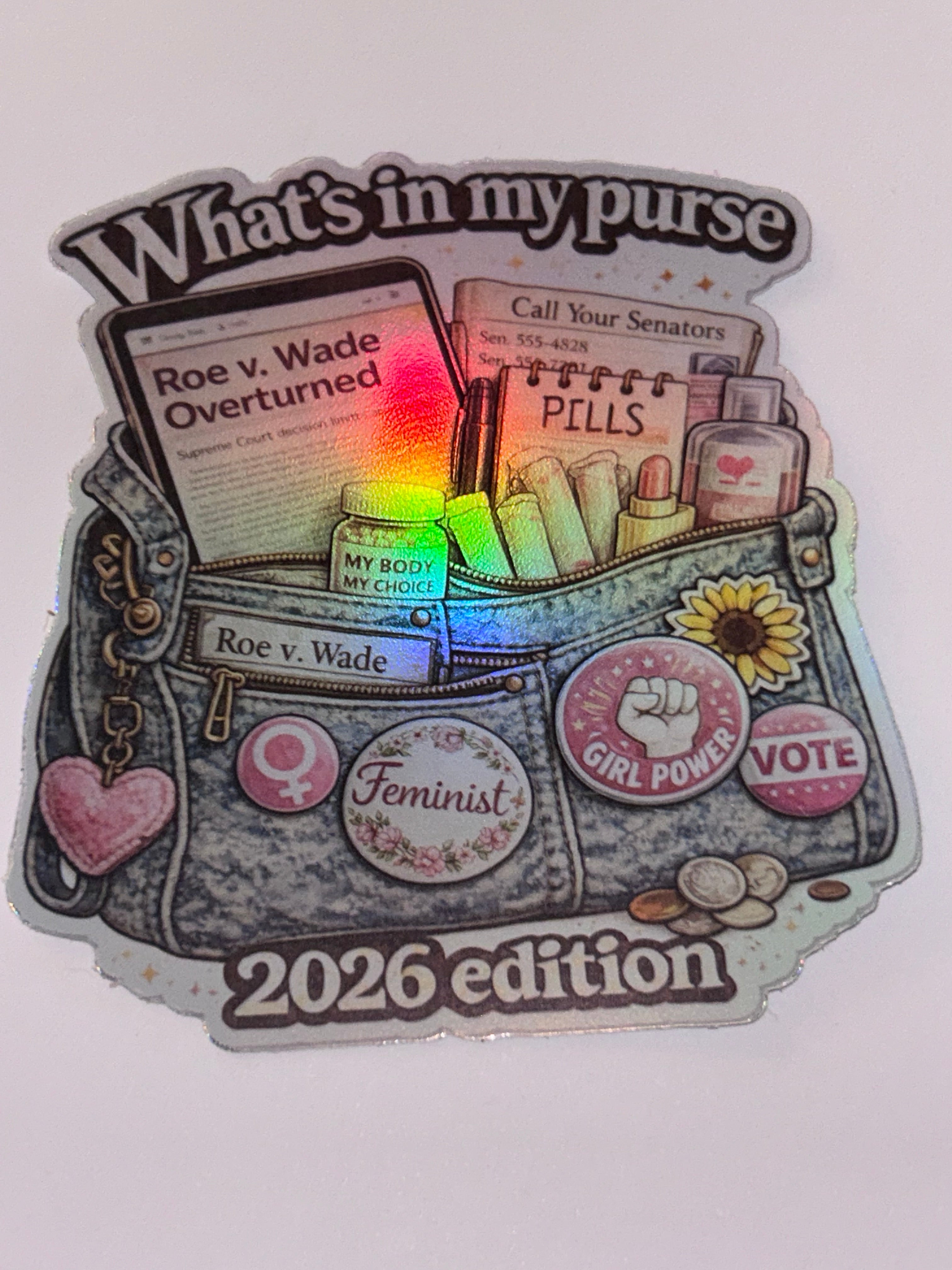 What’s in my purse 2026 edition feminist