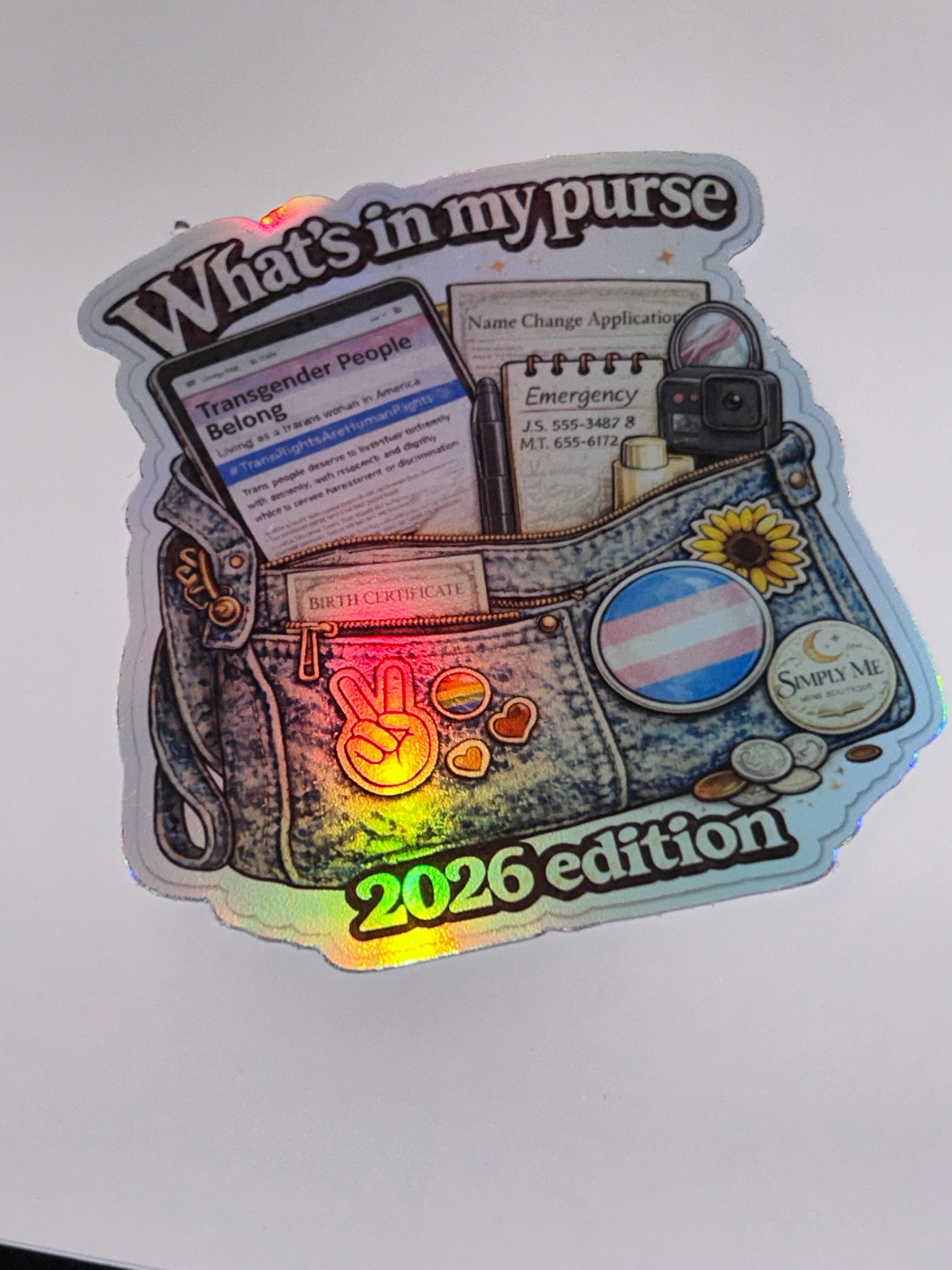What’s in my purse 2026 edition Transgender