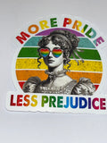 More pride, less prejudice