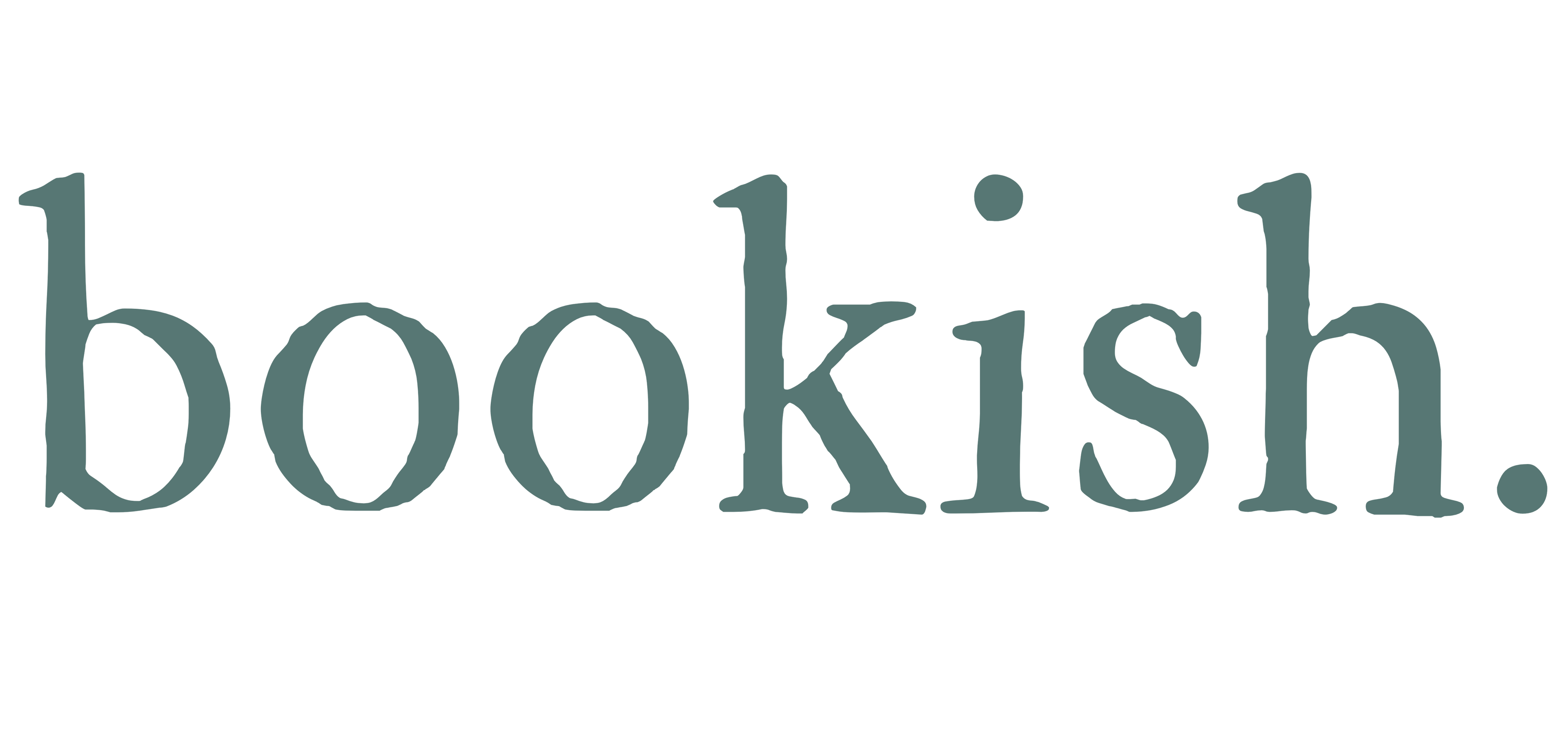 Bookish print 16x12
