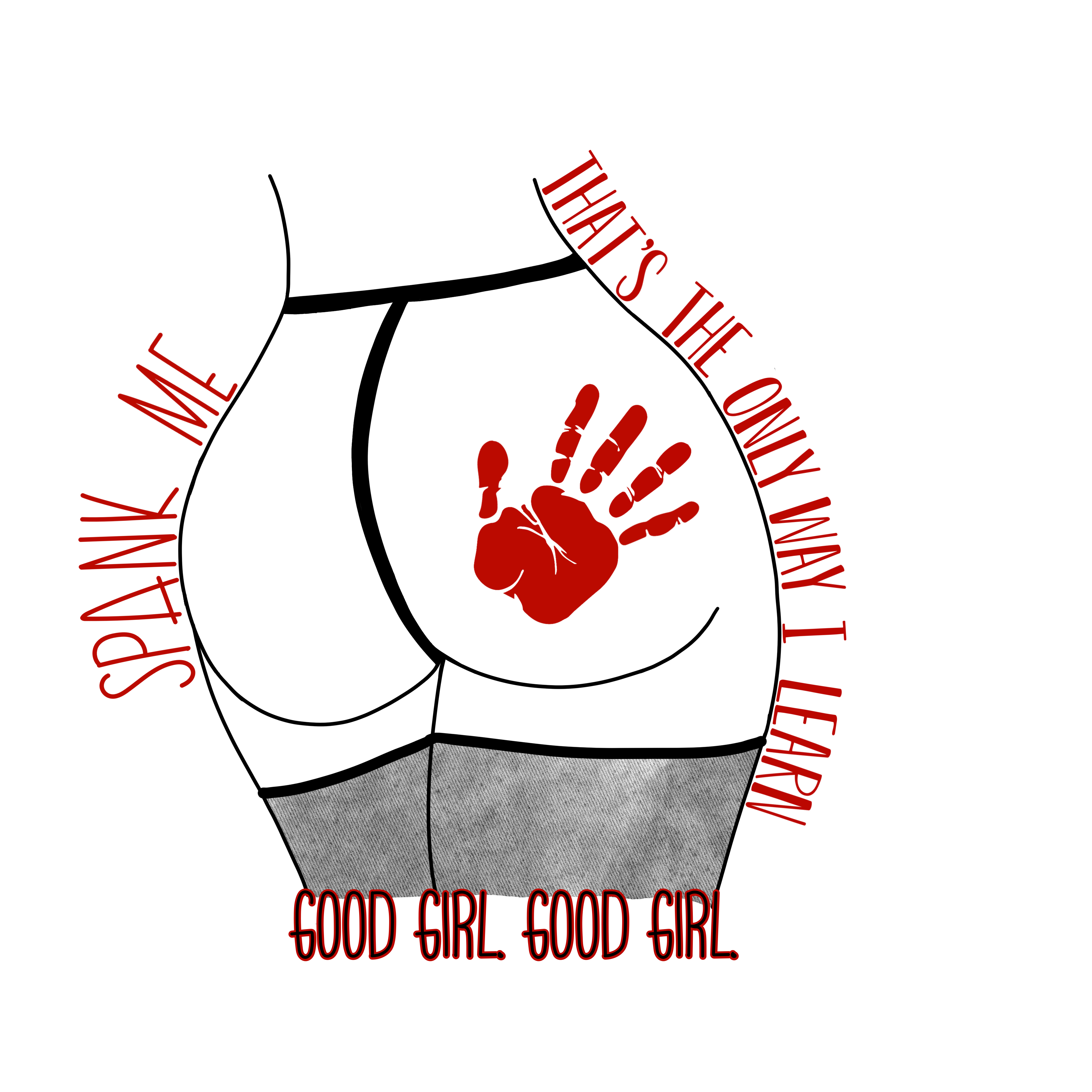 Spank Me 12x16 print non framed