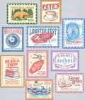 Bookish Stamps